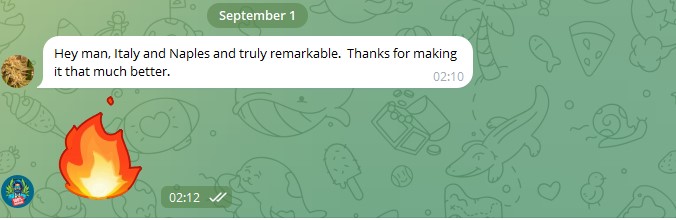 User testimonial