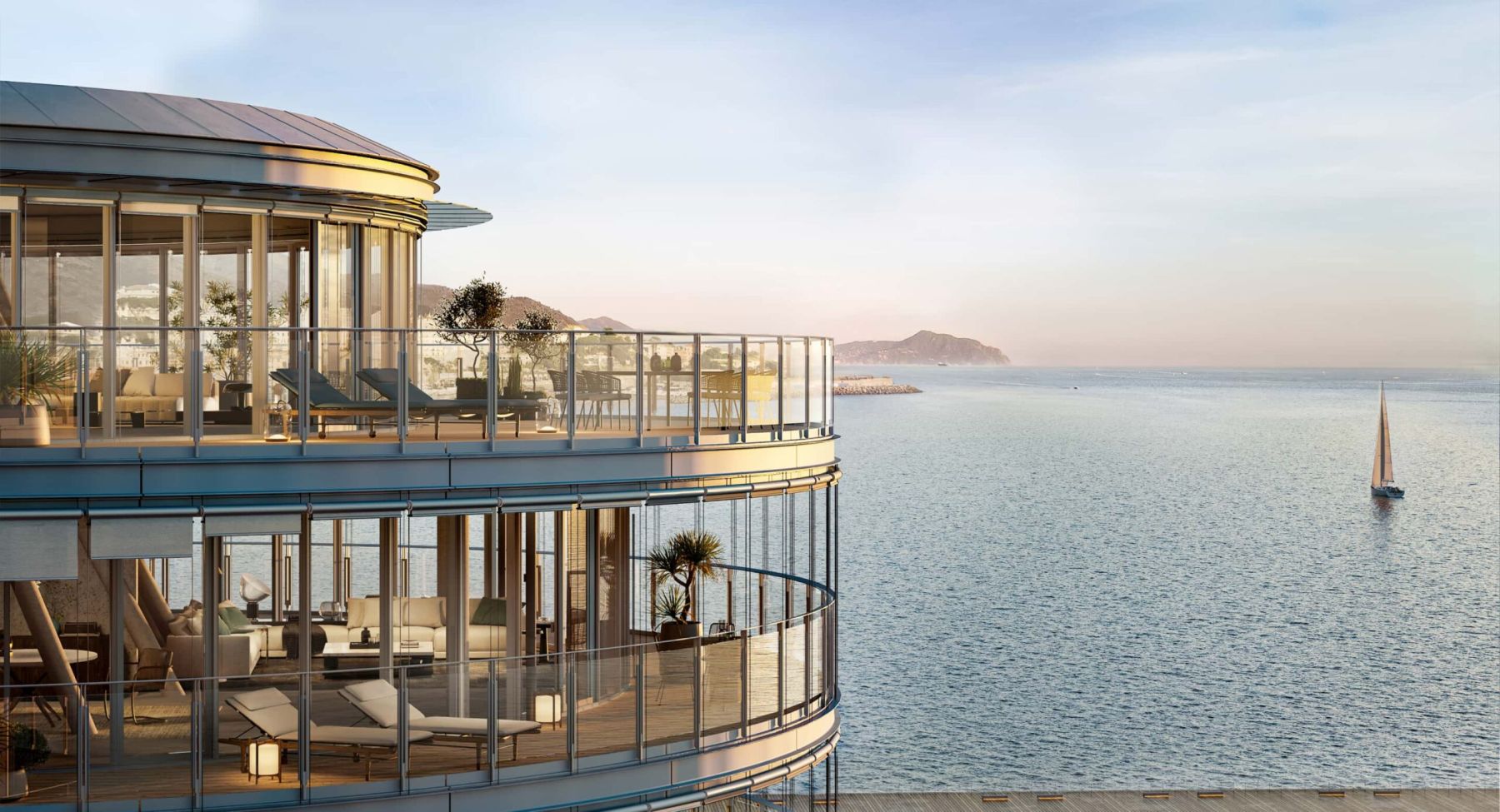 Genoa Waterfront View